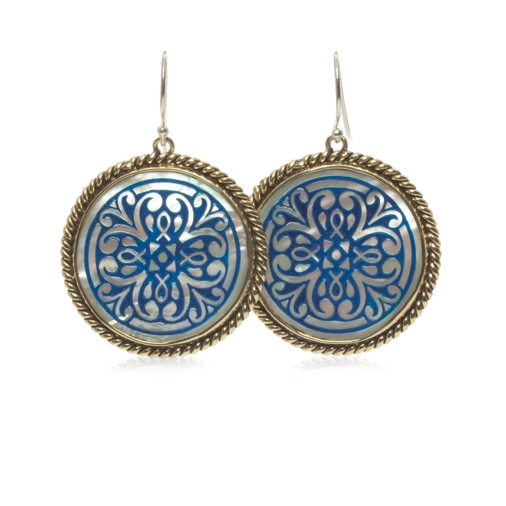NWT Sara Blaine #10716 Sundial Earrings